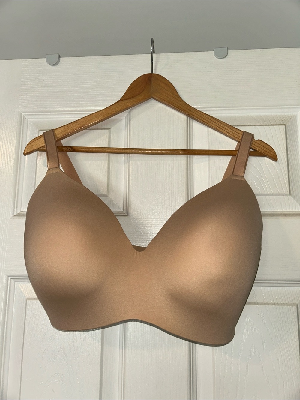 knix Smooth Moulded Wireless Bra - Nude Tan